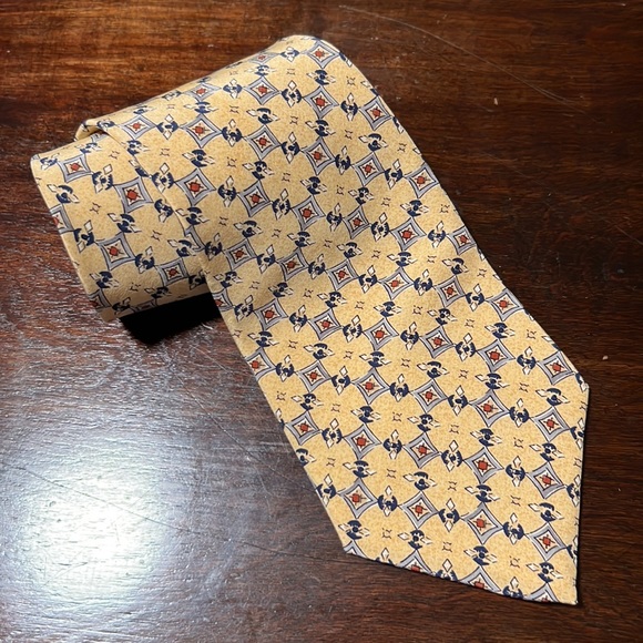 Ralph Lauren CHAPS silk tie - Picture 2 of 7